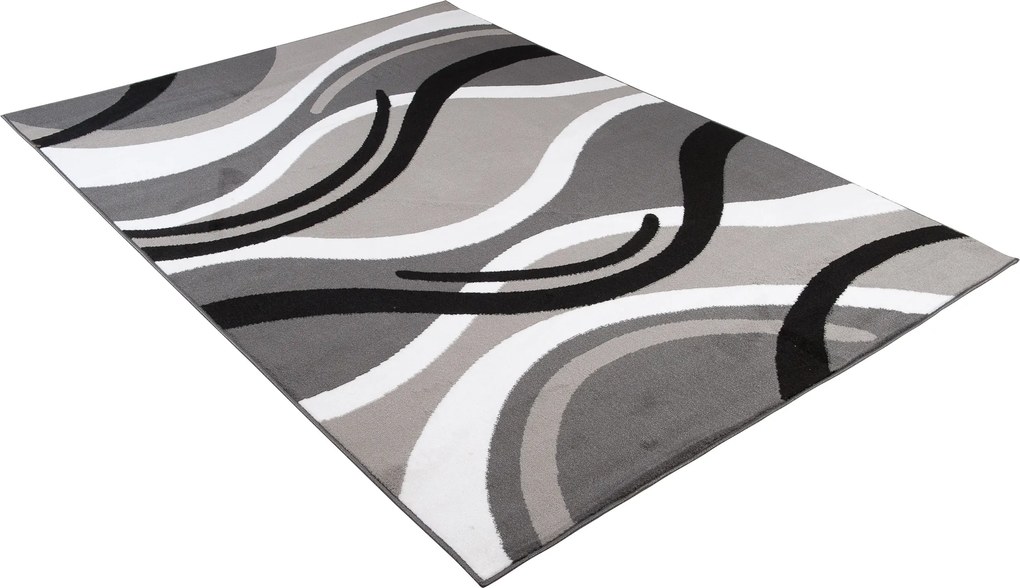TA Koberec T966A TMAVO SIVÁ LACNÁ PP CRM Rozmer: 200x300 cm