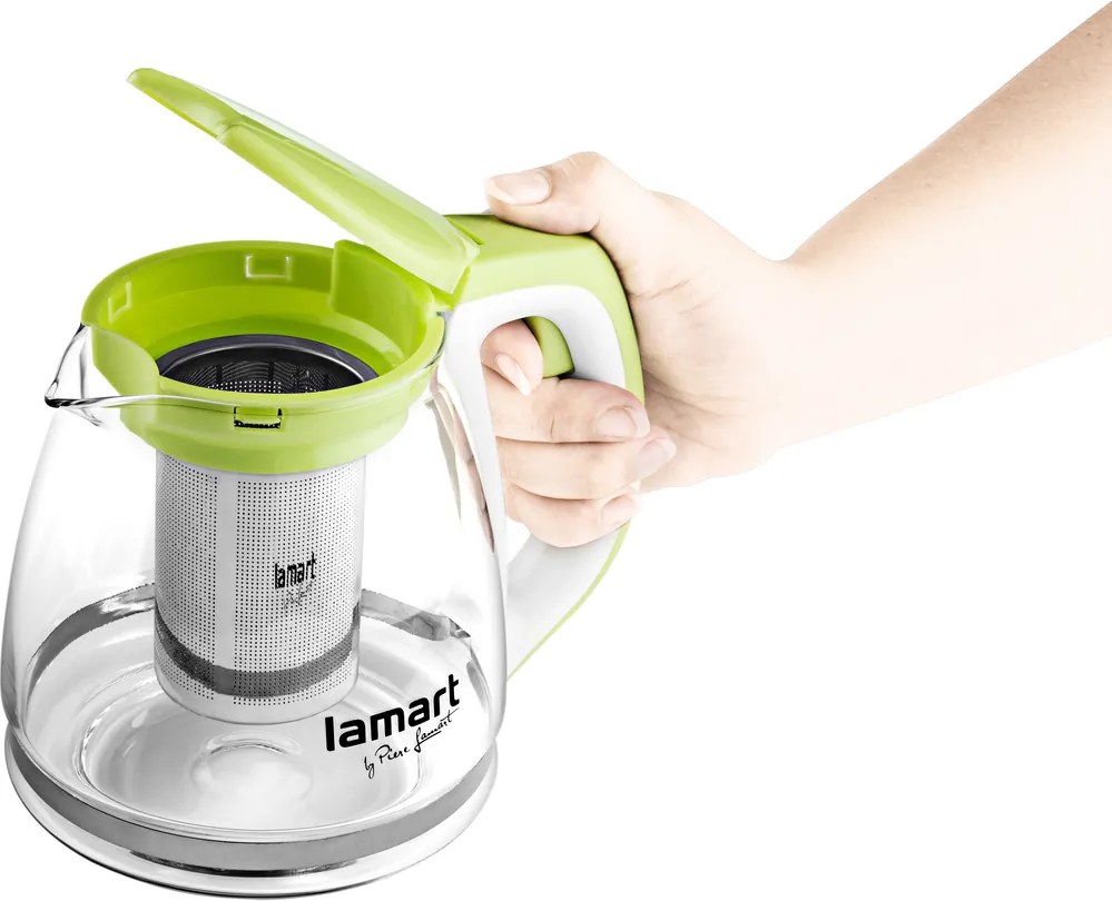 Kanvica 1,1 l, zelená, LAMART VERRE LT7026