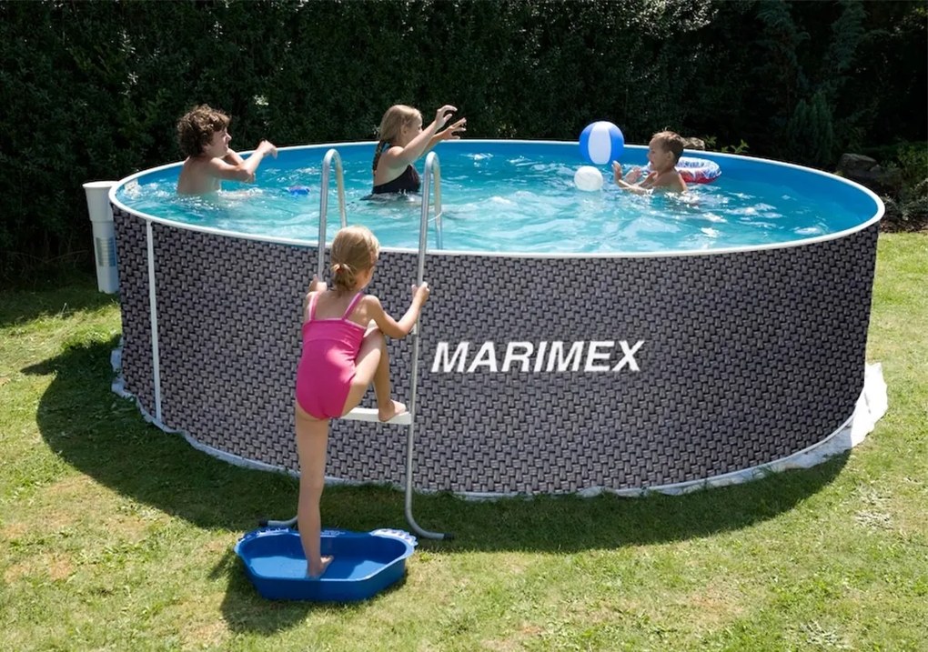 Marimex | Bazén Marimex Orlando 3,66x1,22 m bez filtrácie- motív RATAN | 10340263