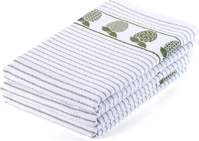 Kuchynské froté utierky APPLE 40 x 60 cm sada 3 ks