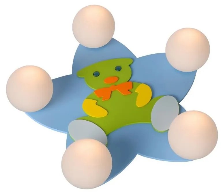 Lucide 77167/05/68 - Detské stropné svietidlo BALOE 5xE14/40W/230V