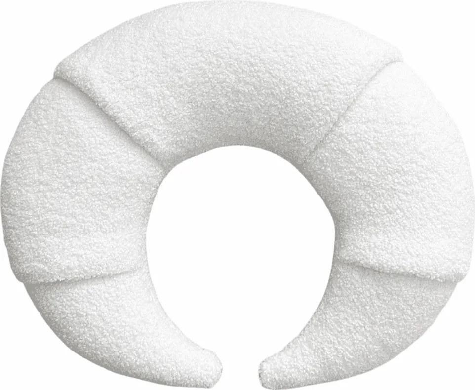Vankúš croissant biela 55cm