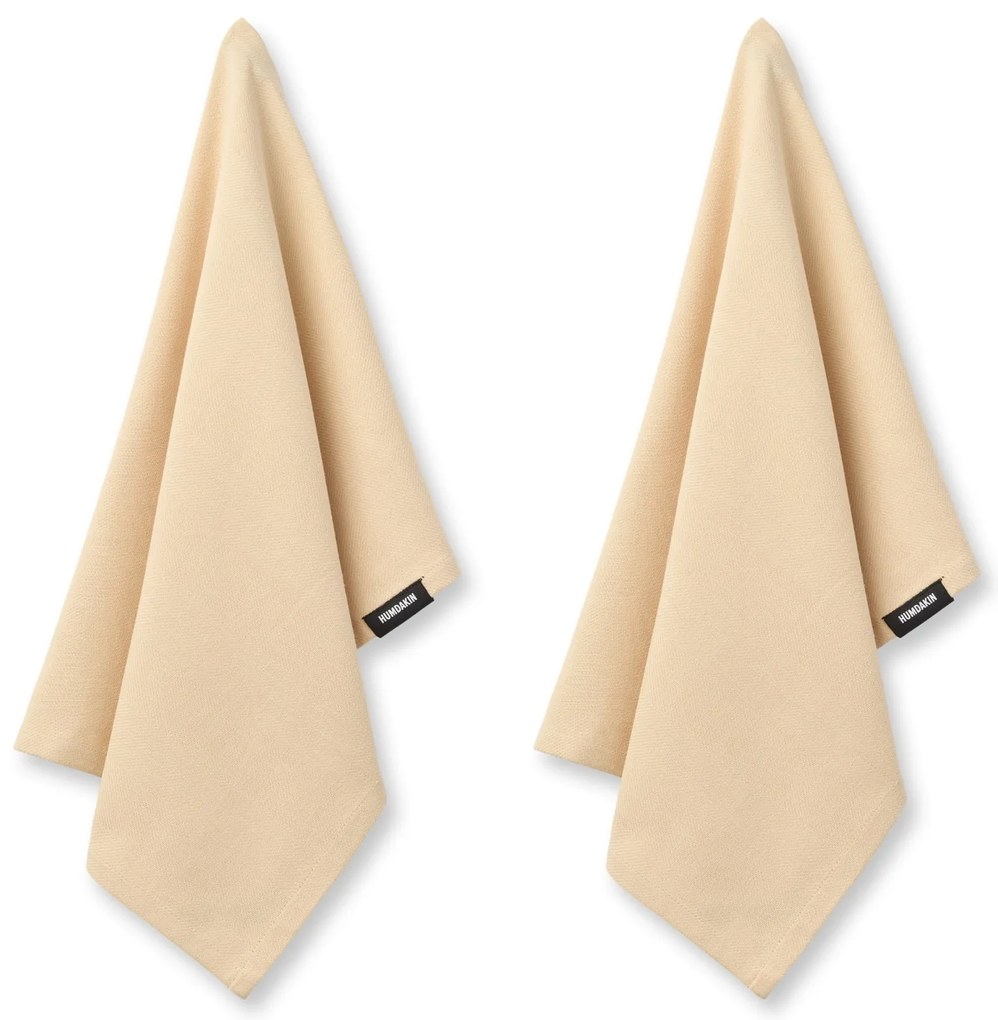Humdakin Utierka z organickej bavlny Soft Sand – set 2 ks