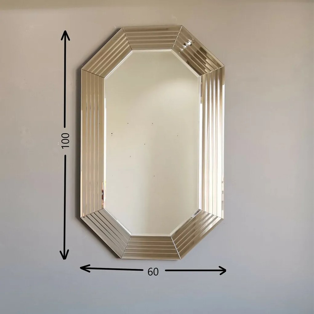 Zrkadlo Bronze 60 x 100 cm