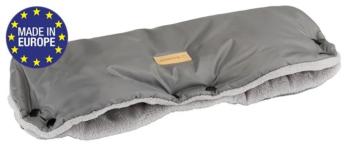 Bomimi FLAPI PREMIUM rukávnik na kočík, grey
