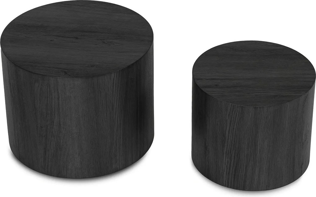 PROXIMA.store - Moderná zostava stolíkov LEILA FARBA: dub