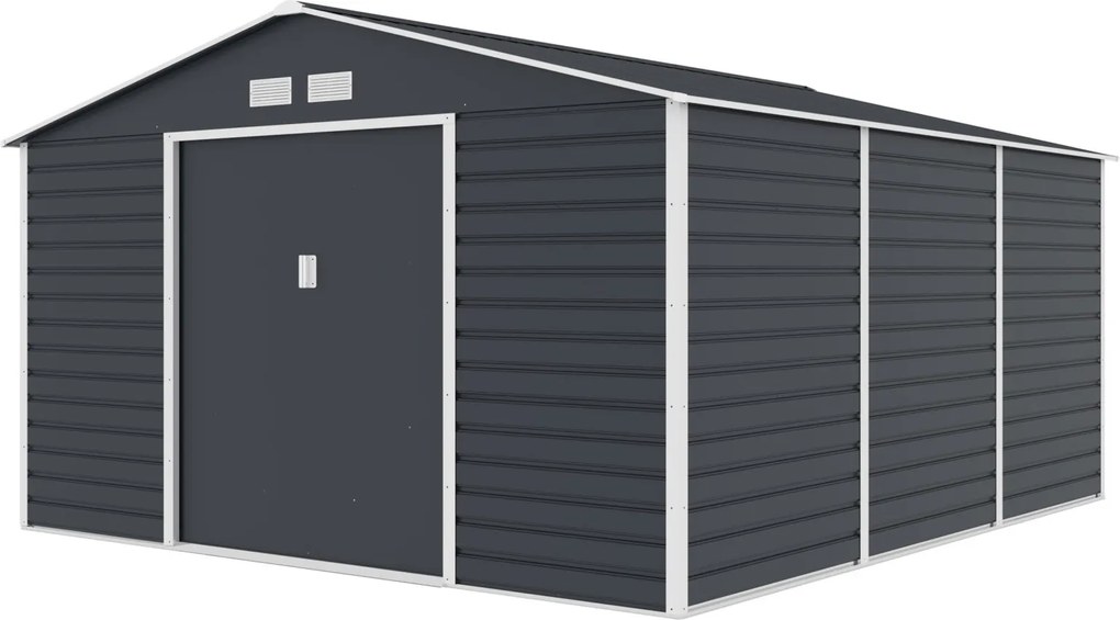 Záhradný domček G21 GAH 1300 - 340 x 382 cm, antracitový