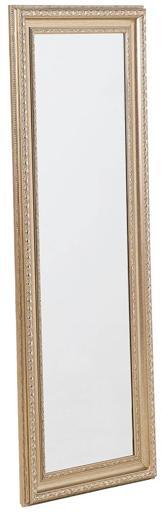 Zrkadlo 51 x 141 cm strieborno-zlaté AURILLAC Beliani