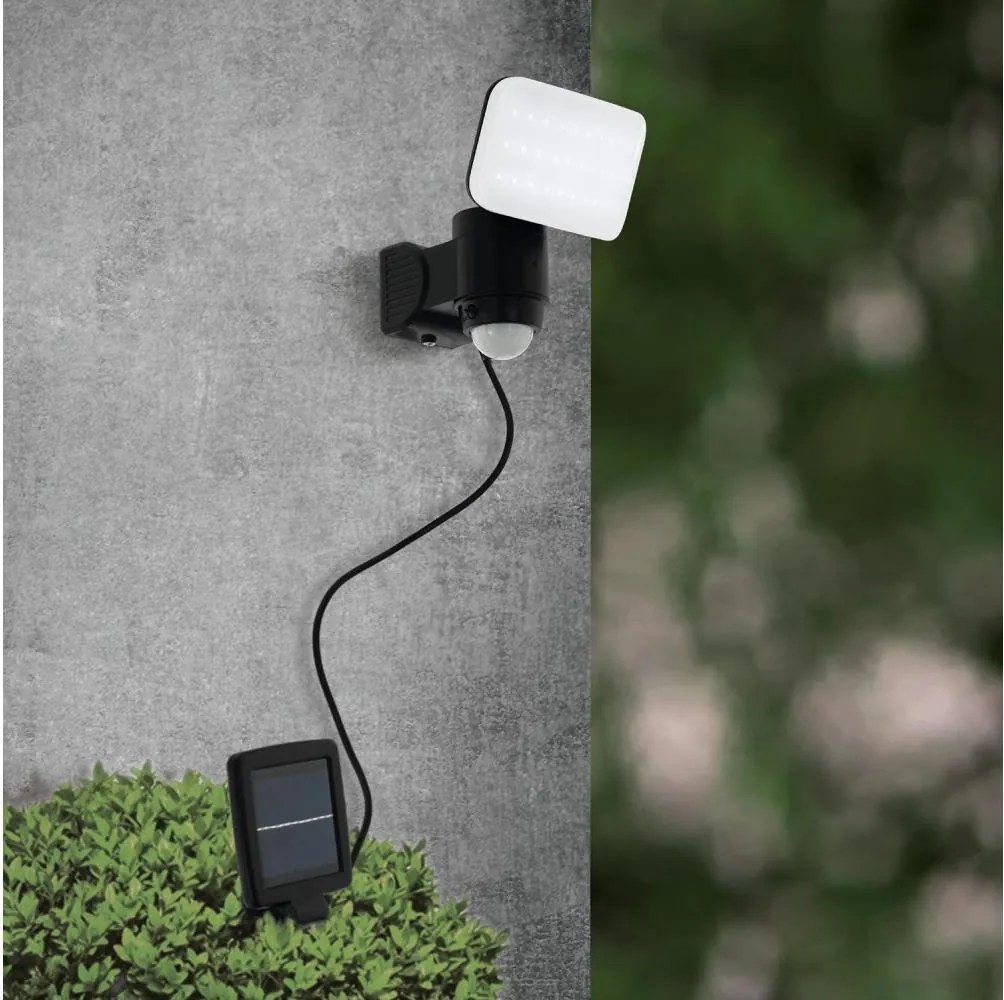 Eglo 98195 - LED Solárne nástenné svietidlo so senzorom CASABAS LED/3,7V IP44