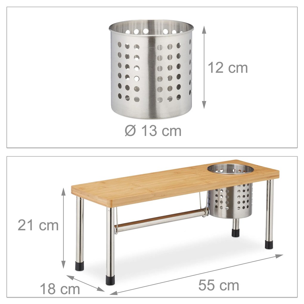 Kuchynský organizér s držiakom na papierové utierky RD7488