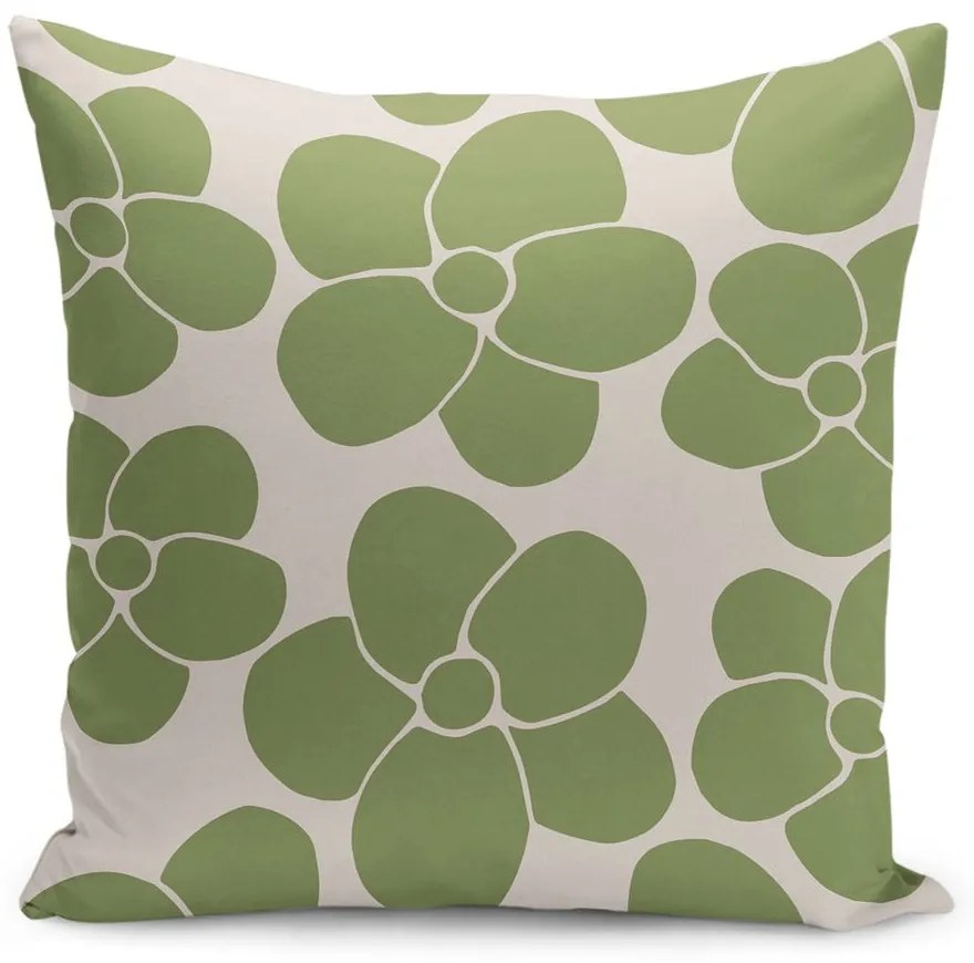 Obliečka na vankúš 43x43 cm Green Meadow – Mila Home