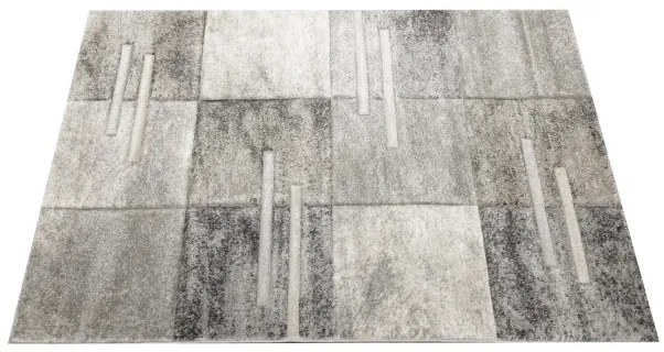 Koberec DAISY CARVING 7428B béžový / sivý