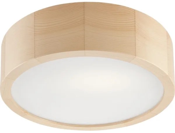 Stropné kúpeľňové svietidlo NATURAL 2xE27/15W/230V IP54 borovica pr. 27 cm