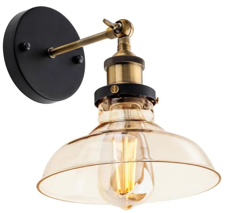 Redo 01-1026 - Nástenné svietidlo SAVILLE 1xE27/42W/230V