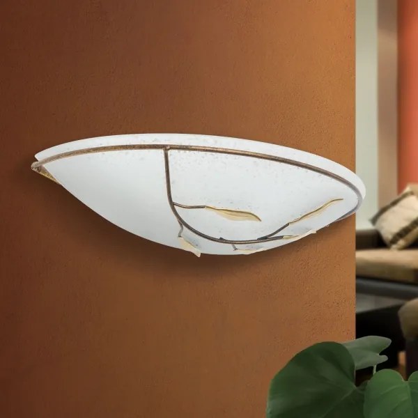 Orion WA 2-943/1 - Nástenné svietidlo LUCA 1xE27/60W/230V bronz/patina