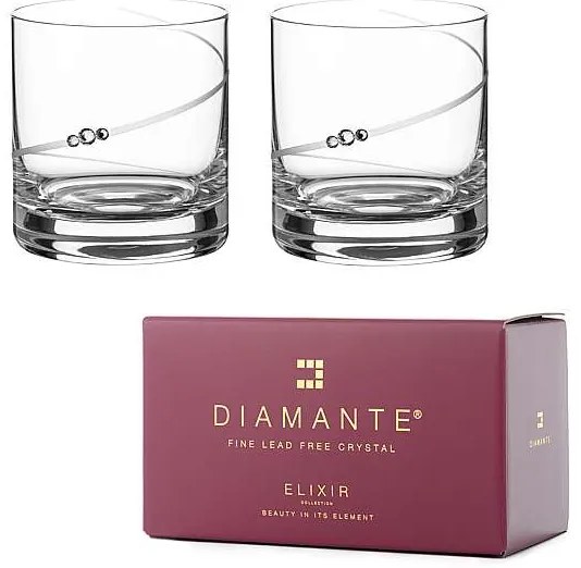 Diamante Silhouette poháre na whisky 310 ml 2 ks