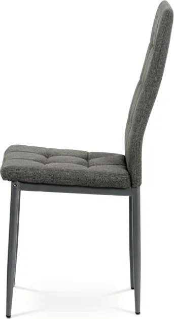 Jedálenská stolička sivá DCL-397 GREY2