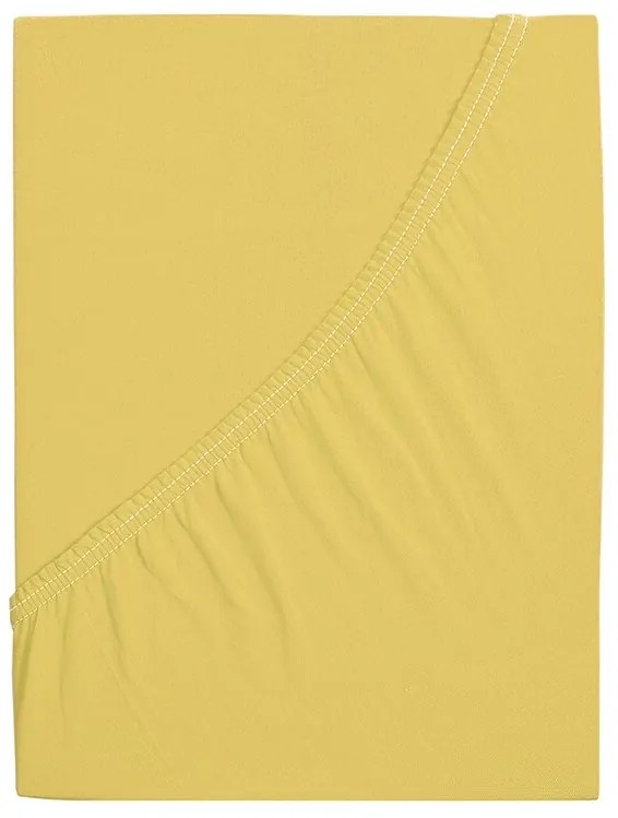 4Home jersey prestieradlo Ideál žltá, 70 x 140 cm