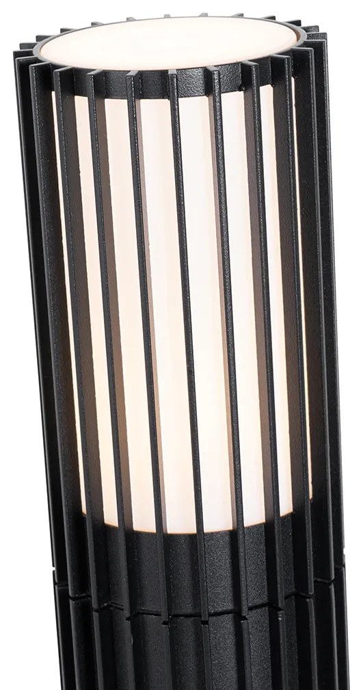 Inteligentný vonkajší stĺpik čierny 80 cm IP44 vrátane GU10 50mm - Boris