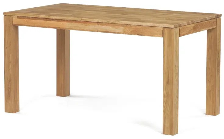Stůl jídelní,140x80x75 cm, masiv dub, povrchová úprava olejem