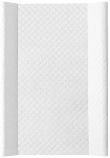 CebaBaby - Prebaľovacia podložka s pevnou doskou dvojhranná COMFORT 50x70 cm biela