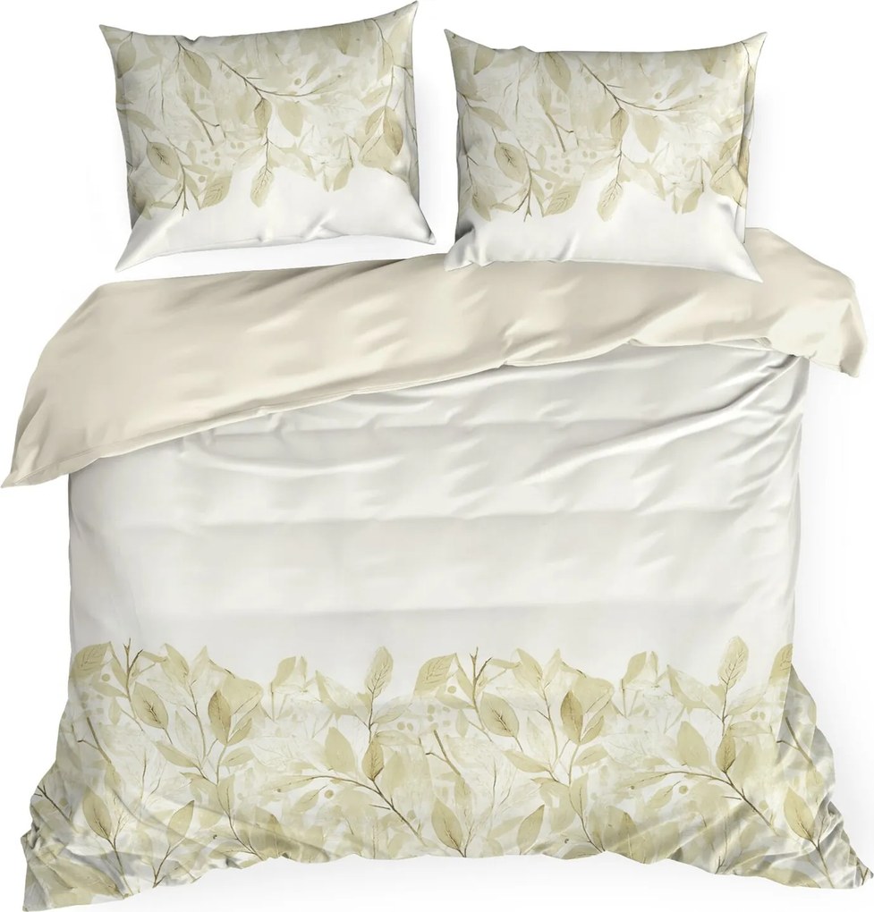 SATÉNOVÉ OBLIEČKY SPRING70 200X220 CM, 2 KS 70X80 CM LISTY