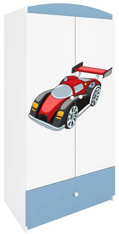 Skriňa Babydreams Modrá – Auto