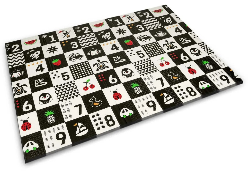 Vzdelávacia skladacia penová podložka 200 x 150 x 1 cm Nukido NK-341