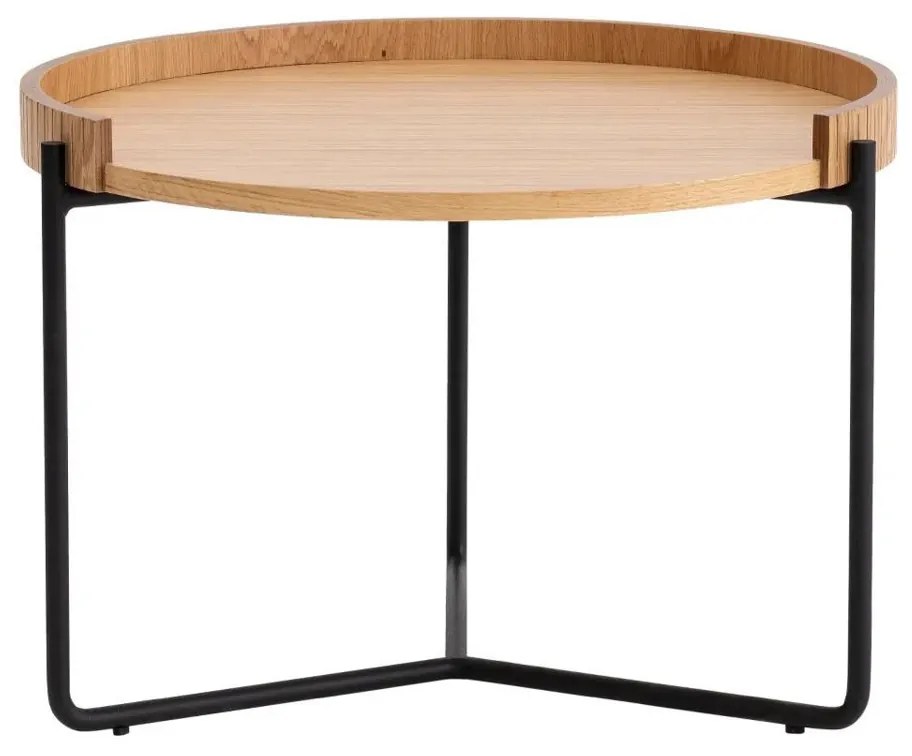 Odkladací stolík Mandy Natural, 2 ks