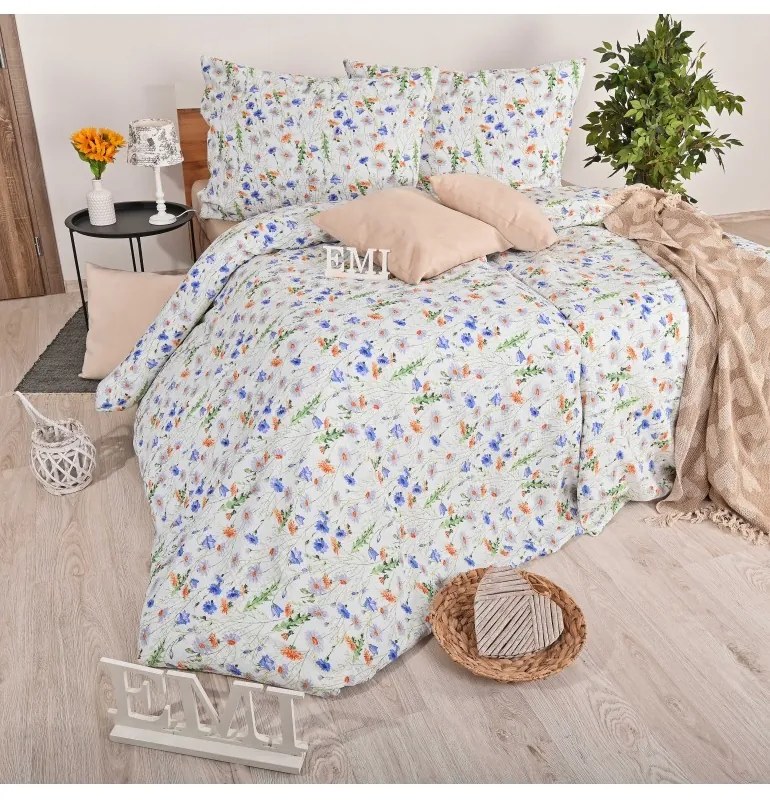 Obliečky krepové Leia EMI, Štandardný set jednolôžko obsahuje 1x 140x200 + 1x 70x90