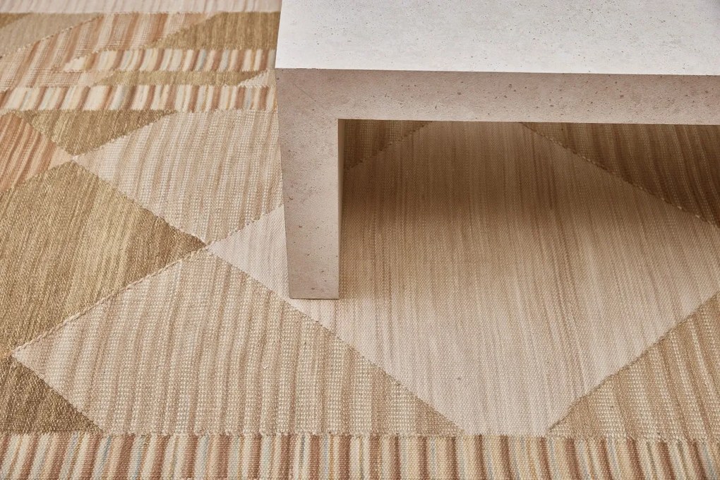 Diamond Carpets koberce Ručne viazaný kusový koberec Fibonacci I DESP HL88 Beige Mix - 120x170 cm
