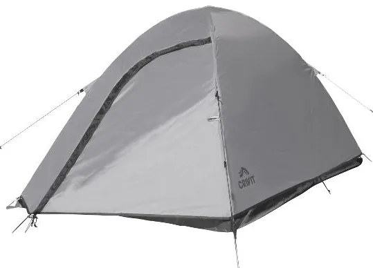 Crivit Kempingový stan pre 2 osoby (sivá)  (100388738)