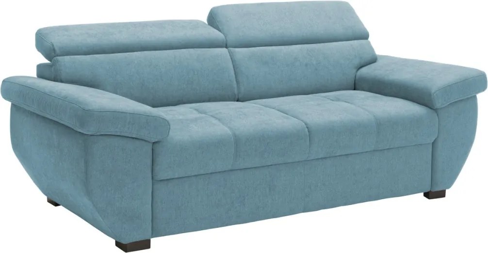 Trojsedák Speedway,  azúrovo modrá látka