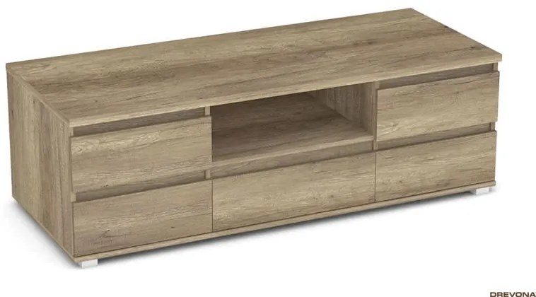 Drevona, TV skrinka REA AMY 19, buk