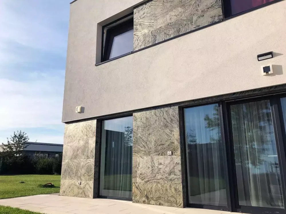 Flexibilný obklad - AQUAMARIN, kamenná dyha + epoxidová živica, 1220 x 610 mm
