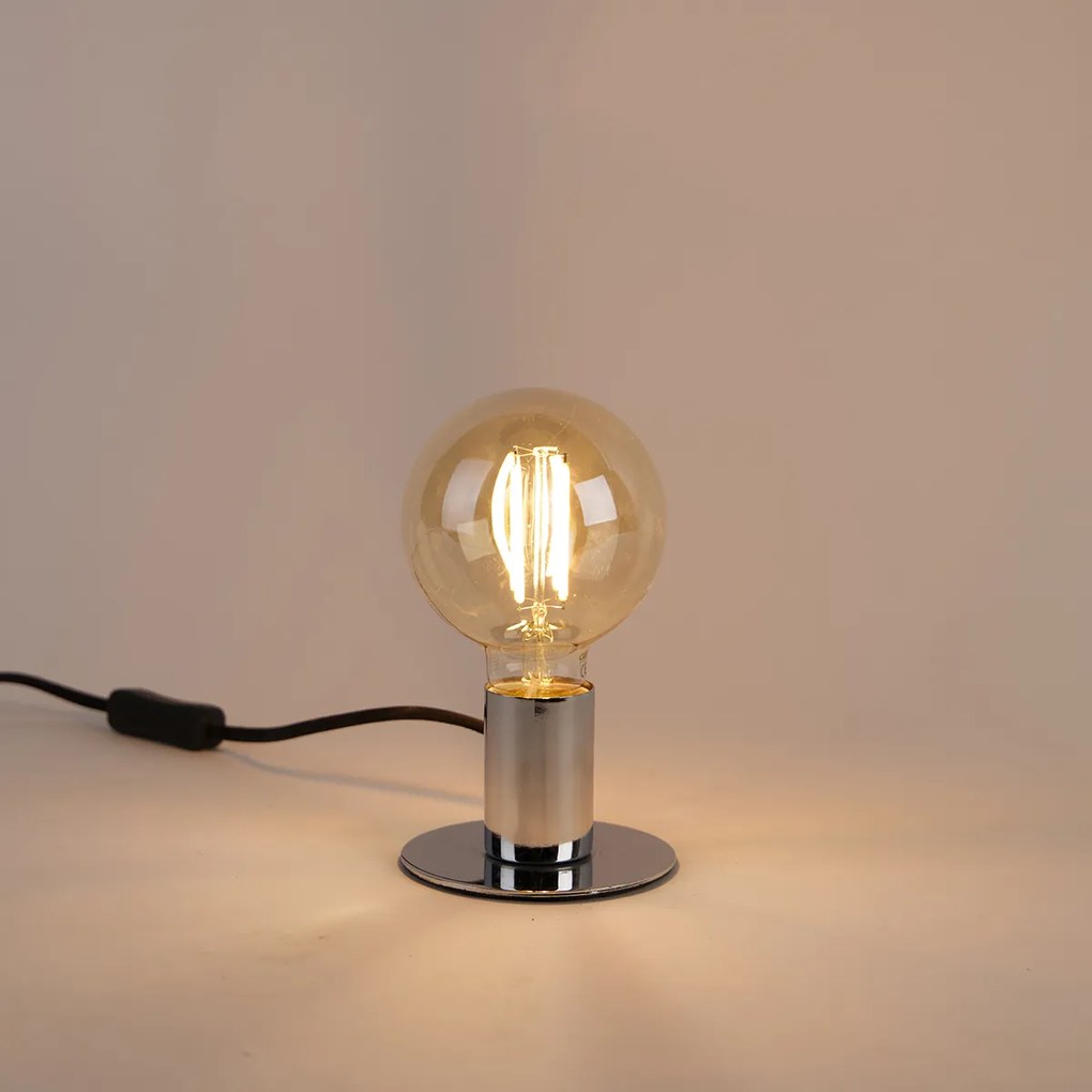 Sada 3 inteligentných žiaroviek E27 Dim to Warm LED G95 Goldline 7W 806lm 1800K - 3000K