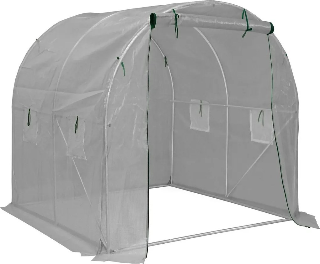 Skleník G21 200 x 200 x 200 cm, biely