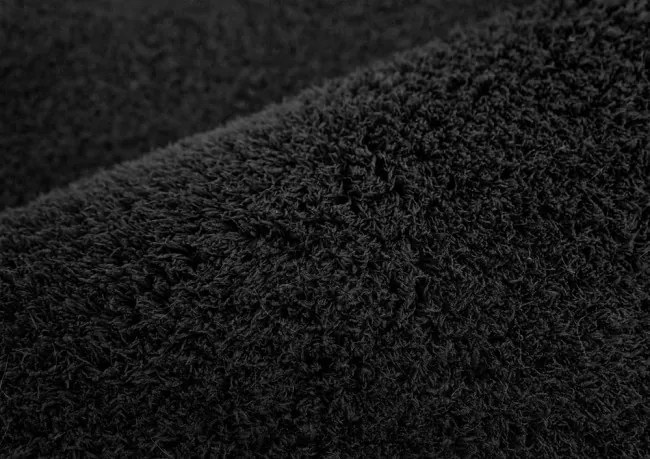 Protišmykový koberec ALPACA čierny kruh