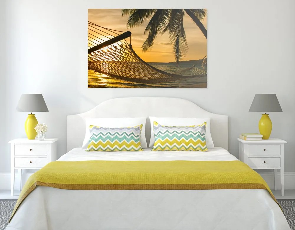 Obraz oddych na pláži