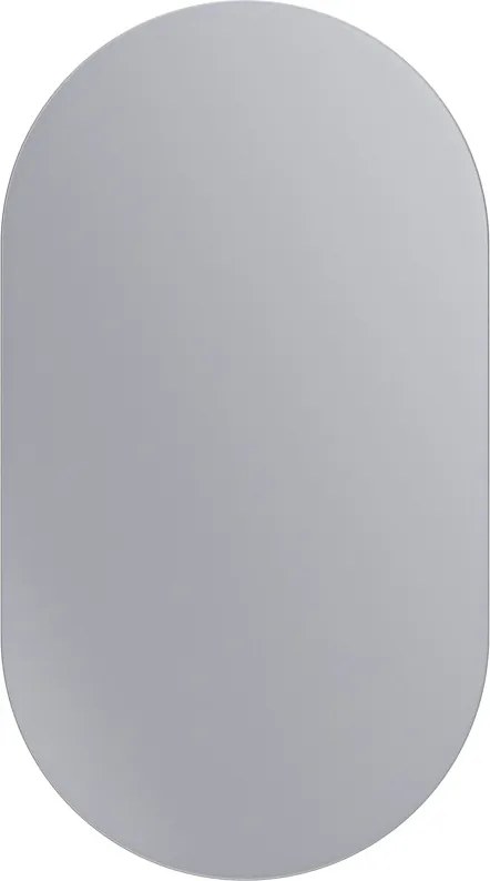 Erga Oval, oválne zrkadlo 50x90cm, ERG-V01-OVAL-5090-CL