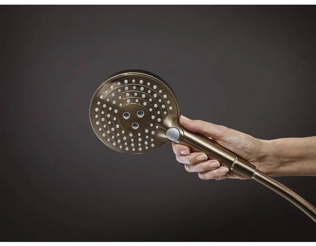 Hansgrohe Hansgrohe Raindance Select S - Showerpipe 240 1jet PowderRain s termostatom, kartáčovaný bronz 27633140