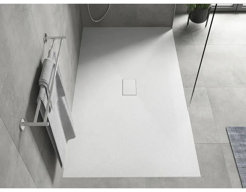 Mexen Hugo, SMC obdĺžniková sprchová vanička 150 x 100 cm, biela, 42101015