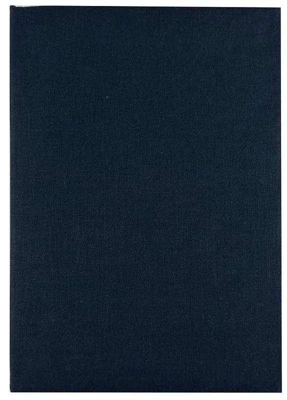 Bavlnená obliečka na vankúš 50x60 cm modrá