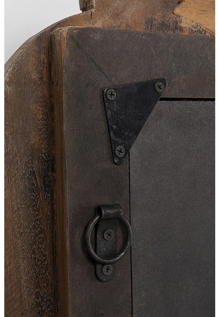 Bracket zrkadlo hnedé 110x172 cm