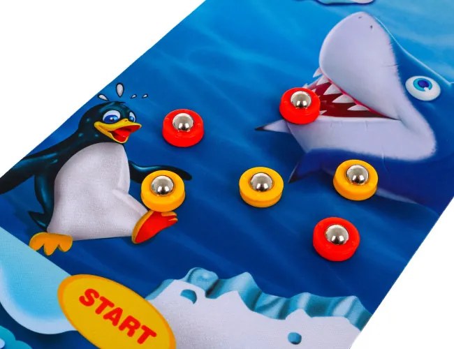 Spoločenská hra Tučniaky na ľade s krúžkami