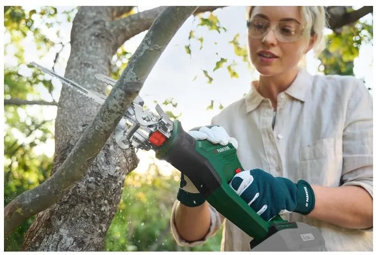 Parkside®  Aku píla na konáre 20 V Pasa 20-Li D3 + Smart akumulátor 20 V/4Ah + Nabíjačka 20 V/4,5 A  (800011260)