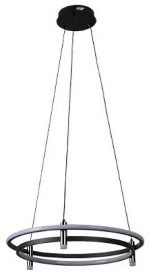 Stlmiteľný luster na lanku LED/100W/230V 3000-6500K pr. 60 cm + diaľkové ovládanie