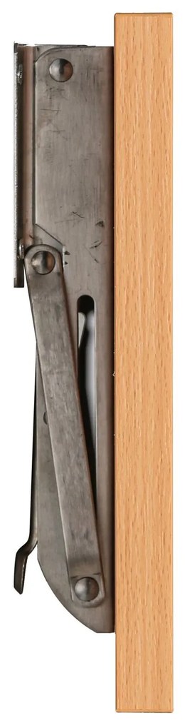 Nástenná polica, sklopná, 800 x 220 mm, breza