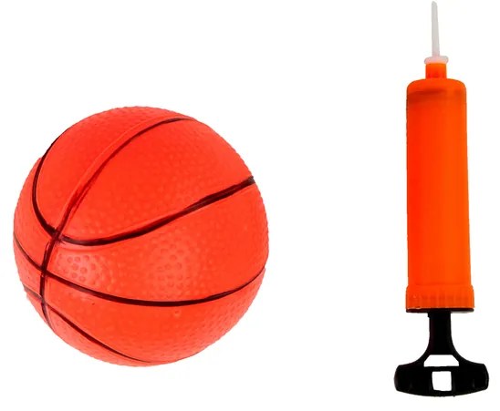 LEAN TOYS Basketbalová sada - čierna