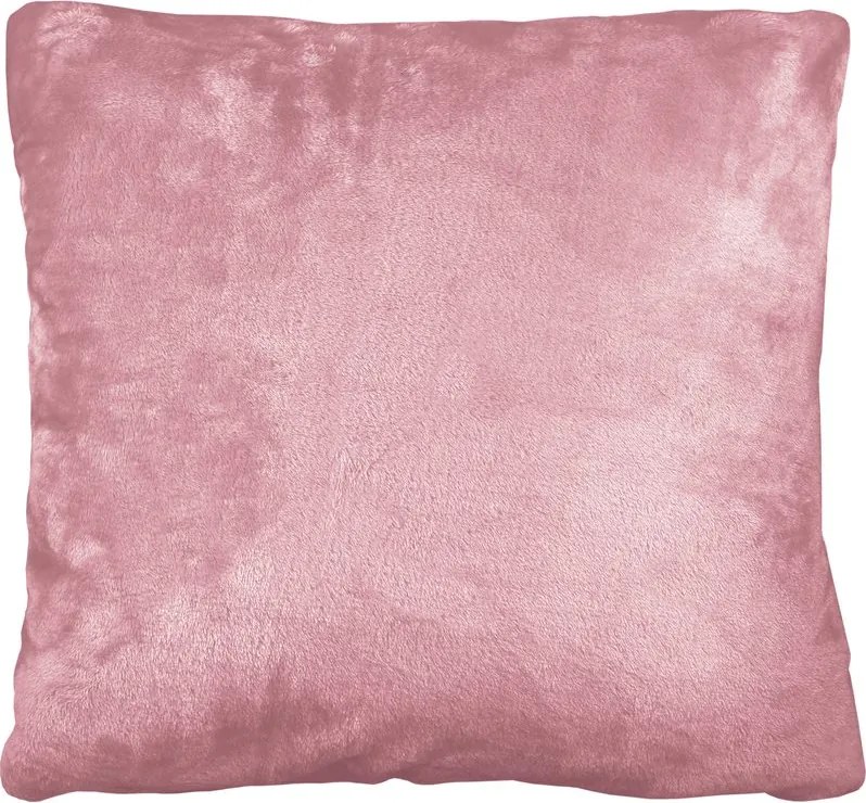 Polášek Poťah na vankúš z mikroplyšu - Tmavošedá | 40 x 40 cm